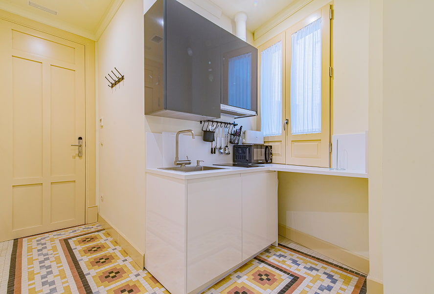 Pequeña cocina tipo Kitchenette